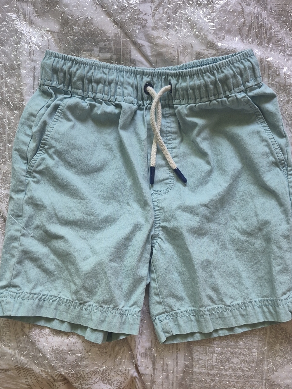 Tommy Bahama Pale Aqua Elastic Waist Shorts
